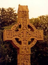 Krzy celtycki z Irlandii