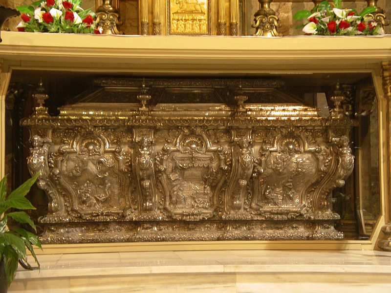 Grób św. Bernarda w katedrze w Vich