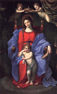 Guido Reni: Dziewica na tronie z Dzieciątkiem