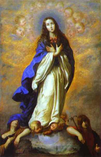 Francisco de Zurbaran: Niepokalana Maryja Francisco de Zurbaran: Niepokalana Maryja